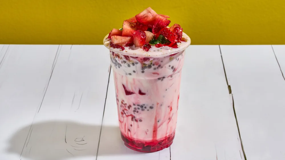 Falooda at Heritage Scoop in Prosper, Texas