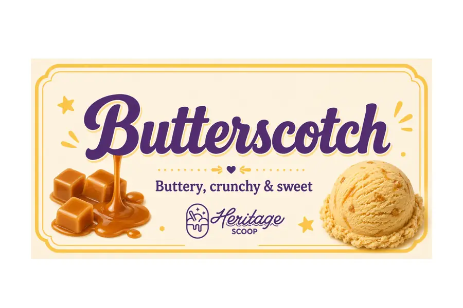 Butterscotch at Heritage Scoop in Prosper, Texas