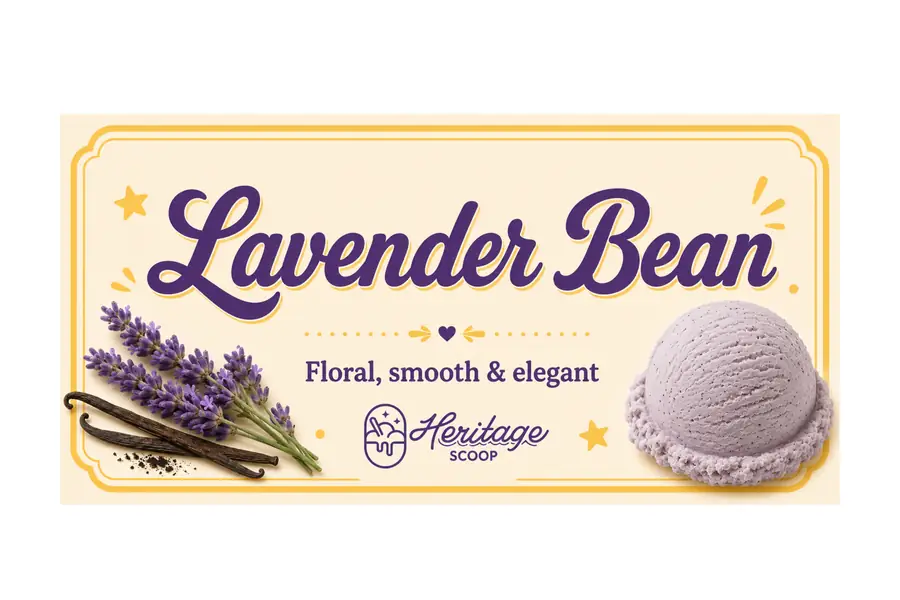 Lavender Bean at Heritage Scoop in Prosper, Texas
