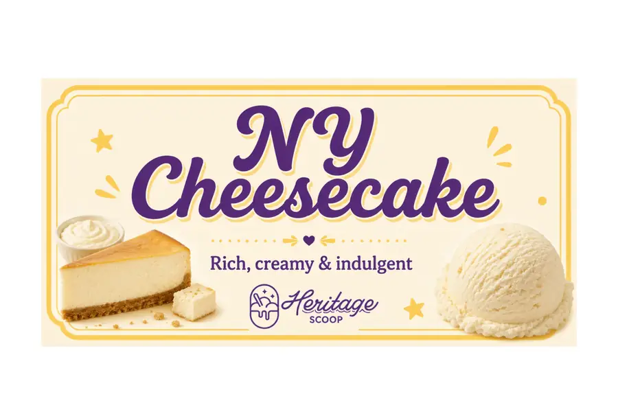 NY Cheesecake at Heritage Scoop in Prosper, Texas