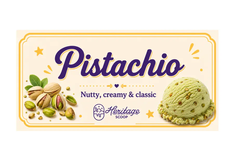 Pistachio at Heritage Scoop in Prosper, Texas