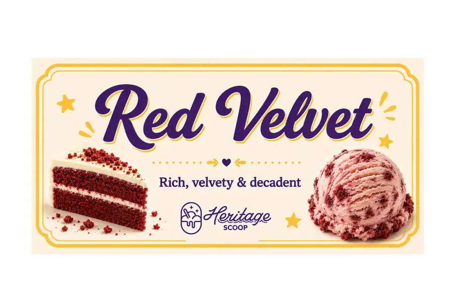 Red Velvet at Heritage Scoop in Prosper, Texas